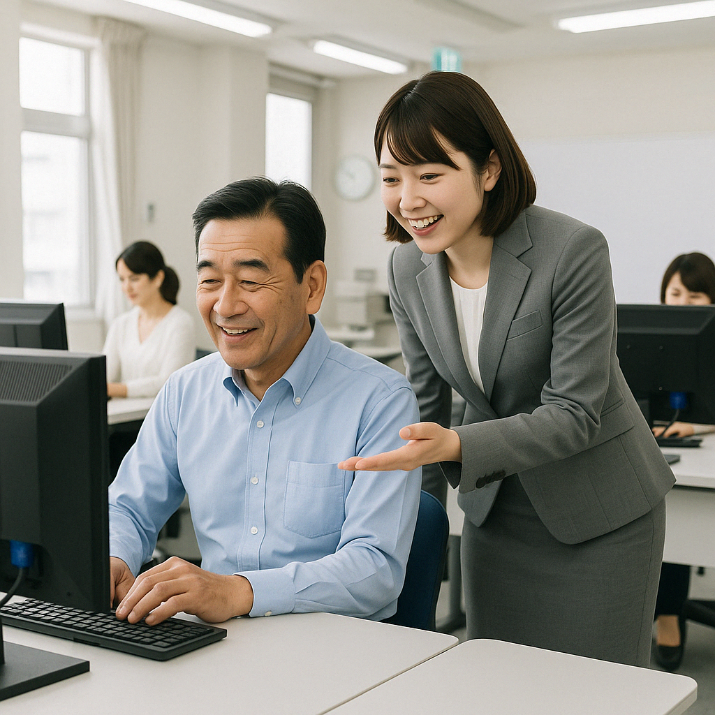 60代男性：趣味でのパソコン学習