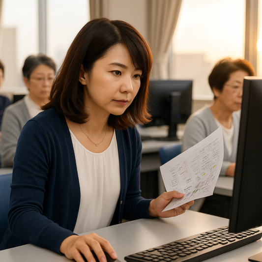 40代女性：再就職に向けてスキルの取得